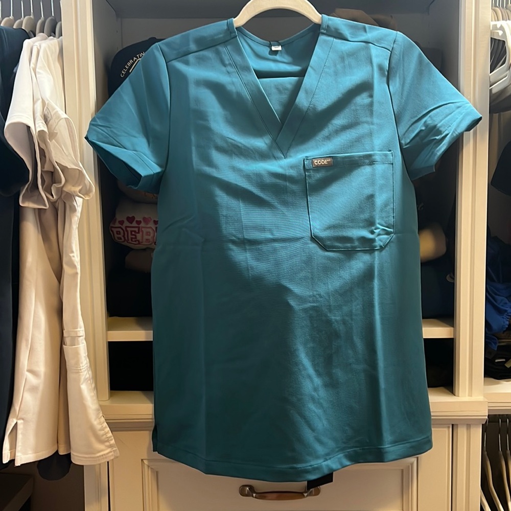 Carribean Blue scrub set